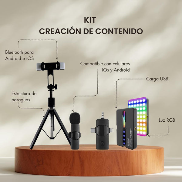 📲 Kit1 de Creación de Contenido  ¡¡¡Envío totalmente gratis!!!